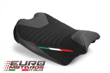 Load image into Gallery viewer, Luimoto Corsa Suede Tec-Grip Seat Cover For For Ducati Panigale V4 2018-2021