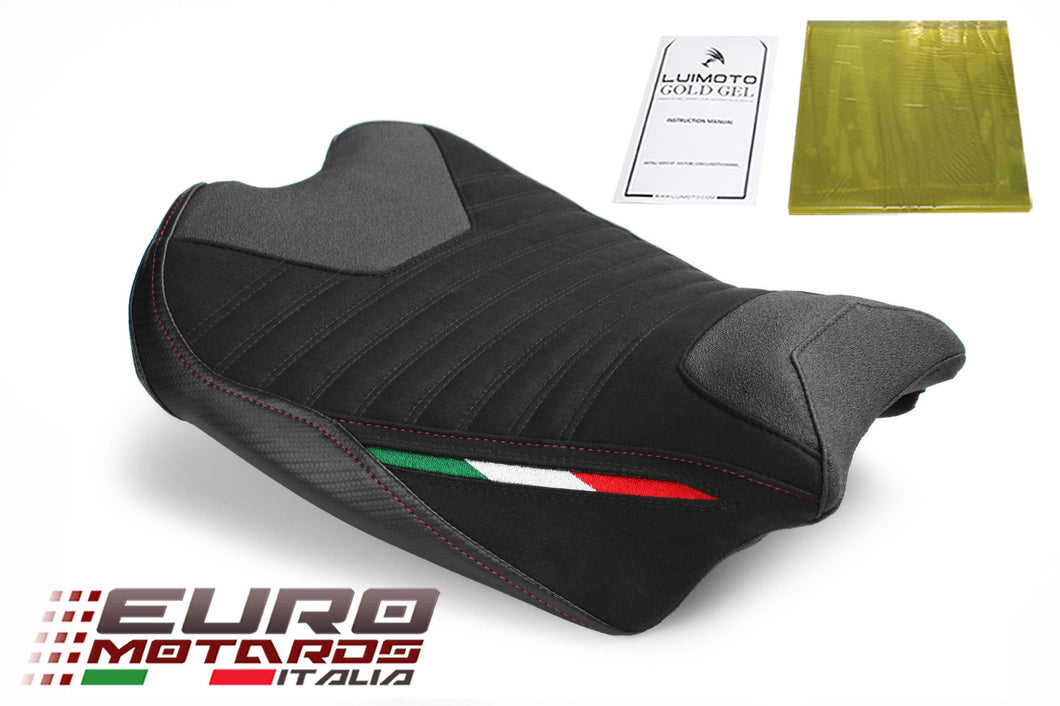 Luimoto Corsa Suede Tec-Grip Seat Cover For For Ducati Panigale V4 2018-2021