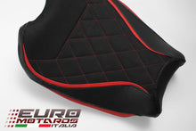 Load image into Gallery viewer, Luimoto Diamond Sport Suede Seat Cover For Rider New For Ducati Panigale V4 2018