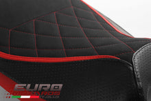 Load image into Gallery viewer, Luimoto Diamond Sport Suede Seat Cover Set New For Ducati Panigale V4 2018