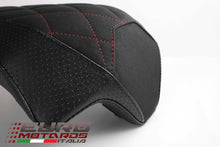 Load image into Gallery viewer, Luimoto Diamond Sport Suede Seat Cover Set New For Ducati Panigale V4 2018