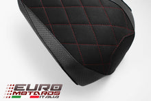 Load image into Gallery viewer, Luimoto Diamond Sport Suede Seat Cover Set New For Ducati Panigale V4 2018