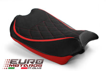 Load image into Gallery viewer, Luimoto Diamond Sport Suede Seat Cover For Rider New For Ducati Panigale V4 2018