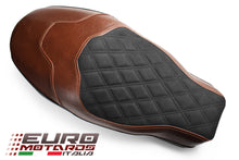 Load image into Gallery viewer, Luimoto Diamond Suede Seat Cover For Ducati Scrambler Cafe Racer 2017-2021