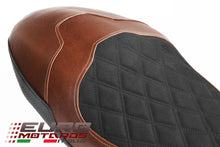 Load image into Gallery viewer, Luimoto Diamond Suede Seat Cover For Ducati Scrambler Cafe Racer 2017-2021