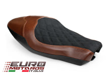 Load image into Gallery viewer, Luimoto Diamond Suede Seat Cover For Ducati Scrambler Cafe Racer 2017-2021