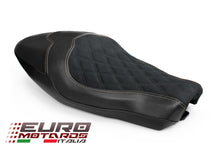 Load image into Gallery viewer, Luimoto Diamond Suede Seat Cover For Ducati Scrambler Cafe Racer 2017-2021