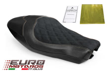 Load image into Gallery viewer, Luimoto Diamond Suede Seat Cover For Ducati Scrambler Cafe Racer 2017-2021