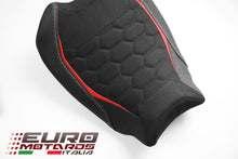 Load image into Gallery viewer, Luimoto Hex-R Suede Seat Cover For Rider For Ducati Panigale V4 / V4R 2018-2020