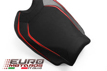 Load image into Gallery viewer, Luimoto Veloce Tec-Grip Suede Seat Cover Rider For Ducati Streetfighter V4 2020