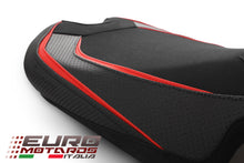 Load image into Gallery viewer, Luimoto Veloce Tec-Grip Suede Seat Cover Rider For Ducati Streetfighter V4 2020