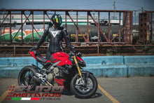 Load image into Gallery viewer, Luimoto Veloce Tec-Grip Suede Seat Covers Set For Ducati Streetfighter V4 2020