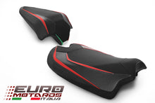 Load image into Gallery viewer, Luimoto Veloce Tec-Grip Suede Seat Covers Set For Ducati Streetfighter V4 2020