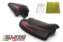 Load image into Gallery viewer, Luimoto Veloce Tec-Grip Suede Seat Covers Set For Ducati Streetfighter V4 2020