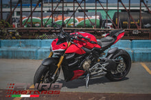 Load image into Gallery viewer, Luimoto Diamond Grezzo Suede Seat Covers Set For Ducati Streetfighter V4 2020
