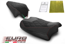 Load image into Gallery viewer, Luimoto Diamond Grezzo Suede Seat Covers Set For Ducati Streetfighter V4 2020