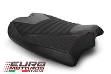 Load image into Gallery viewer, Luimoto Corsa Suede Tec-Grip Seat Cover Rider For Ducati Streetfighter V4 2020