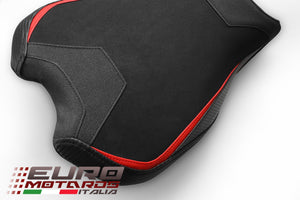Luimoto Veloce Suede Tec-Grip Seat Cover Rider For Ducati Panigale V2 955 2020