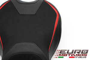 Luimoto Veloce Suede Tec-Grip Seat Cover Rider For Ducati Panigale V2 955 2020