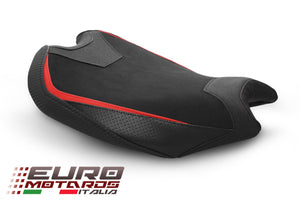 Luimoto Veloce Suede Tec-Grip Seat Cover Rider For Ducati Panigale V2 955 2020