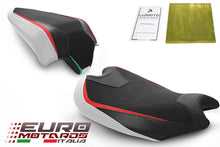 Load image into Gallery viewer, Luimoto Veloce Suede Tec-Grip Seat Covers Set For Ducati Panigale V2 955 2020