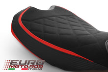 Load image into Gallery viewer, Luimoto Diamond Sport Suede Seat Covers Set New For Ducati Panigale V2 955 2020