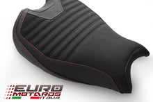 Load image into Gallery viewer, Luimoto Corsa Suede Tec-Grip Seat Covers Set New For Ducati Panigale V2 955 2020