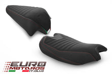 Load image into Gallery viewer, Luimoto Corsa Suede Tec-Grip Seat Covers Set New For Ducati Panigale V2 955 2020