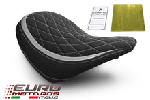 Load image into Gallery viewer, Luimoto Diamond Suede Seat Cover For Rider 5 Colors For Indian Scout Sixty 15-20