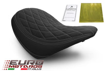 Load image into Gallery viewer, Luimoto Diamond Suede Seat Cover For Rider 5 Colors For Indian Scout Sixty 15-20