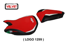 Load image into Gallery viewer, Ducati Panigale 1299 TPZ Italia Seat Cover Paris Velvet Effect New