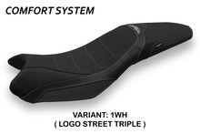 Load image into Gallery viewer, Triumph Street Triple 2013-2016 TPZ Mariposa-TB Comfort Foam Seat Cover
