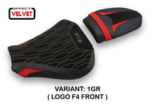 Load image into Gallery viewer, MV Agusta F4 2010-2019 TPZ Italia Lendorf Seat Cover Velvet Effect New