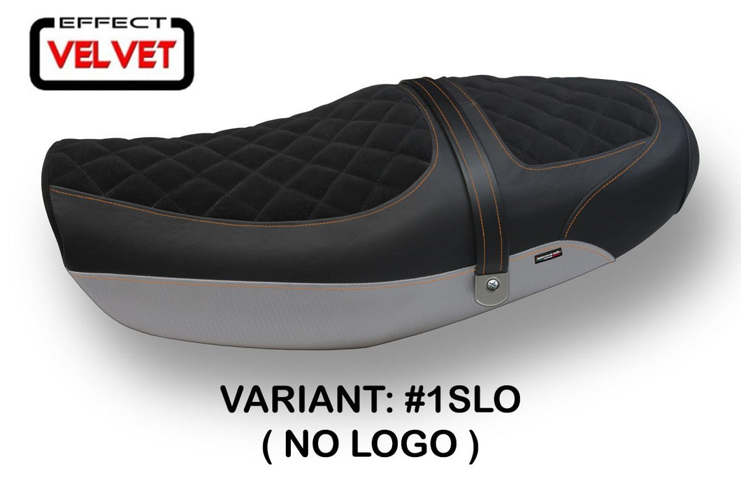 Kawasaki Z900RS 2018-2019 Tappezzeria Italia Natal-1 Velvet Effect Seat Cover
