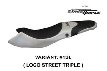 Load image into Gallery viewer, Triumph Street Triple 675 2007-2012 TPZ Italia Alessandro Seat Cover New