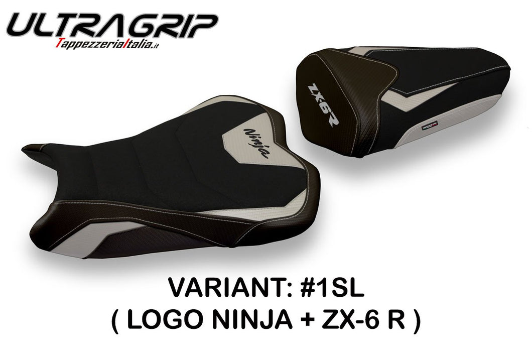 Kawasaki ZX6R 2009-2012 Tappezzeria Italia Cracovia-1 Ultra-Grip Seat Cover New