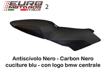 Load image into Gallery viewer, BMW K1200S K1300S TPZ Lariano Total Black Seat Cover Multi Colors New
