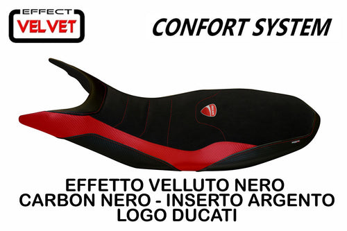 Ducati Hypermotard 821 939 Tappezzeria Italia Megara-1 Comfort Foam Seat Cover