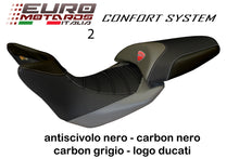 Load image into Gallery viewer, Ducati Multistrada 1200 1260 2015-2018 Tappezzeria Noto3 Comfort Foam Seat Cover