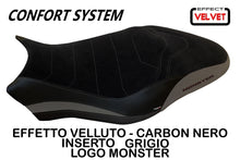 Load image into Gallery viewer, Ducati Monster 821 1200 2017-2018 Tappezzeria Italia Ovada-1 Comfort Seat Cover