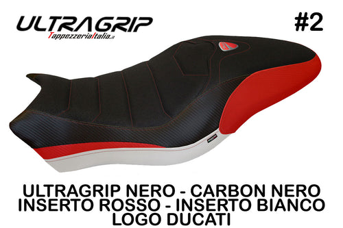 Ducati Monster 821 1200 2017-18 Tappezzeria Italia Piombino-SP Seat Cover New