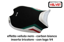 Load image into Gallery viewer, Ducati Panigale V4 2018 Tappezzeria Italia Wels-2 Seat Cover Velvet Effect New