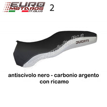 Load image into Gallery viewer, Ducati Supersport 1999-2007 Tappezzeria Italia Anzio Carbon Seat Cover 6 Colors