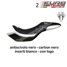 Load image into Gallery viewer, Triumph Speed Triple 1050 2011-2015 Tappezzeria Italia Seat Cover Alba Carbo New