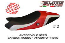 Load image into Gallery viewer, Ducati Monster 696 796 1100 Tappezzeria Logos Special Seat Cover Multi Colors