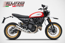 Load image into Gallery viewer, Ducati Scrambler Desert Sled Zard Exhaust Low Mounted Version SlipOn Silencer