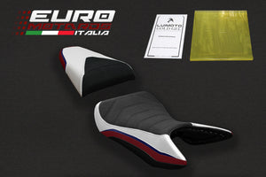 Luimoto Suede Seat Covers Front & Rear /Gel New For Honda VFR 800F 2014-2019