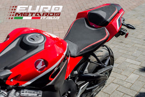 Luimoto Style Suede Tec-Grip Seat Covers Front & Rear For Honda CBR1000RR 17-18