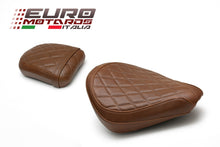 Load image into Gallery viewer, Luimoto Vintage Diamond Seat Covers Front And Rear For Honda Rebel 300 500 17-18