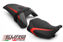 Load image into Gallery viewer, Luimoto Sport Cafe Suede Seat Covers Set New For Honda CBR650R 2019-2022